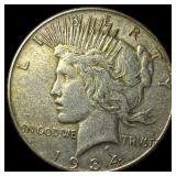 1934 Silver Peace Dollar LIGHTLY CIRCULATED