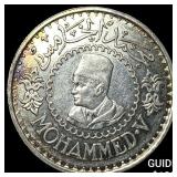 1956 Morocco Silver 500 Francs UNCIRCULATED