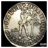 1673 German States Silver 1/3 Thaler CLOSELY UNCIR