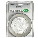 1888-O Morgan Silver Dollar CAC MS62