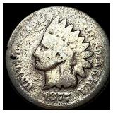 1877 Indian Head Cent LIGHTLY CIRCULATED