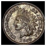 1867 Indian Head Cent CLOSELY UNCIRCULATED