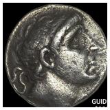 Seleucid Kingdom Antiochus 222-187 BC Silver Tetr