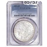 1891-S Morgan Silver Dollar PCGS AU58
