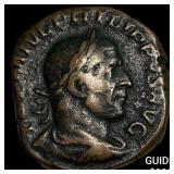 Roman Empire Philip I 244-249 AD Bronze Sestertiu