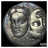 Ancient Greece Istros 4th c. BC Silver Drachm CLO