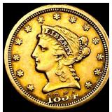 1854-O $2.50 Gold Quarter Eagle