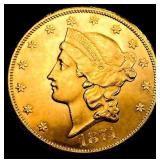 1874-CC $20 Gold Double Eagle