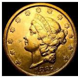 1867-S $20 Gold Double Eagle