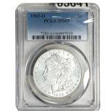 1902-O Morgan Silver Dollar PCGS MS63