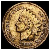 1870 Indian Head Cent LIGHTLY CIRCULATED