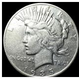 1935 Silver Peace Dollar LIGHTLY CIRCULATED