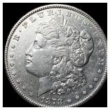 1878 Silver Morgan Dollar CLOSELY UNCIRCULATED