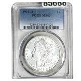 1902-O Morgan Silver Dollar PCGS MS63