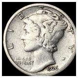 1926-S Silver Mercury Dime NEARLY UNCIRCULATED