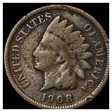 1908-S Indian Head Cent LIGHTLY CIRCULATED