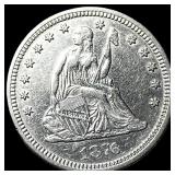 1876 Seated Liberty Quarter CLOSELY UNCIRCULATED