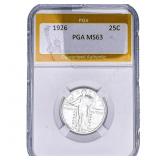 1926 Standing Liberty Quarter PGA MS63