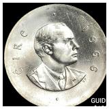1966 Ireland Silver 10 Shillings CHOICE AU