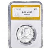 1937 Antietam Half Dollar PGA MS66