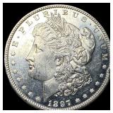 1897 Morgan Silver Dollar GEM BU