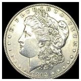 1892 Silver Morgan Dollar CHOICE AU
