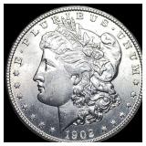 1902 Morgan Silver Dollar CHOICE BU