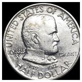 1922-S Silver Half Dollar Grant Commemorative UNCI