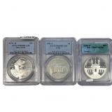 [3 Coins] 1984-1995 Various Proof Coins ICG/PCGS P