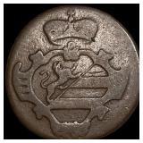 1799 Gorizia Copper 2 Soldi NEARLY UNCIRCULATED