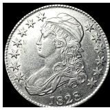 1828 Capped Bust Half Dollar UNCIRCULATED
