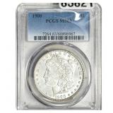 1900 Morgan Silver Dollar PCGS MS63