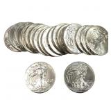 2014 Tube of Silver Eagles