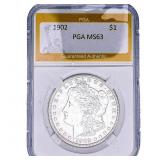 1902 Morgan Silver Dollar PGA MS63