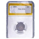 1894 Indian Head Cent PGA XF45