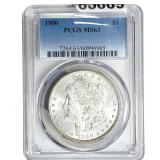 1900 Morgan Silver Dollar PCGS MS63