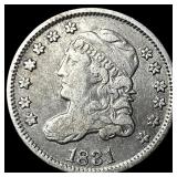 1831 Capped Bust Half Dime NEARLY UNCIRCULATED