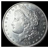 1878 Silver Morgan Dollar CLOSELY UNCIRCULATED