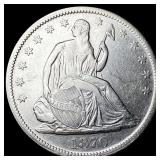 1870-S Silver Half Dollar UNCIRCULATED