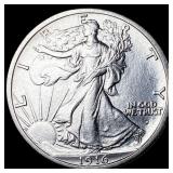 1916-D Silver Walking Liberty Half Dollar CHOICE B