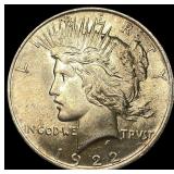 1922 Silver Peace Dollar UNCIRCULATED