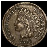 1865 Indian Head Cent NEARLY UNCIRCULATED