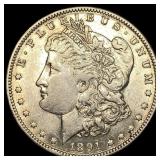 1891-O Silver Morgan Dollar CLOSELY UNCIRCULATED