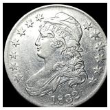 1832 Capped Bust Half Dollar CHOICE AU