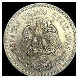 1926 M Mexico Silver 1 Peso CLOSELY UNCIRCULATED
