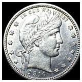 1916-D Silver Barber Quarter UNCIRCULATED
