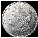 1921 Silver Morgan Dollar CHOICE AU