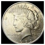 1922 Silver Peace Dollar UNCIRCULATED