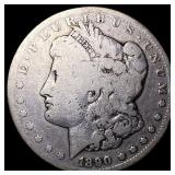 1890-CC Silver Morgan Dollar LIGHTLY CIRCULATED