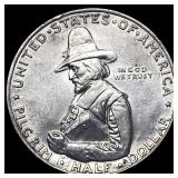1920 Silver Pilgrim Tercentenary Half Dollar UNCIR